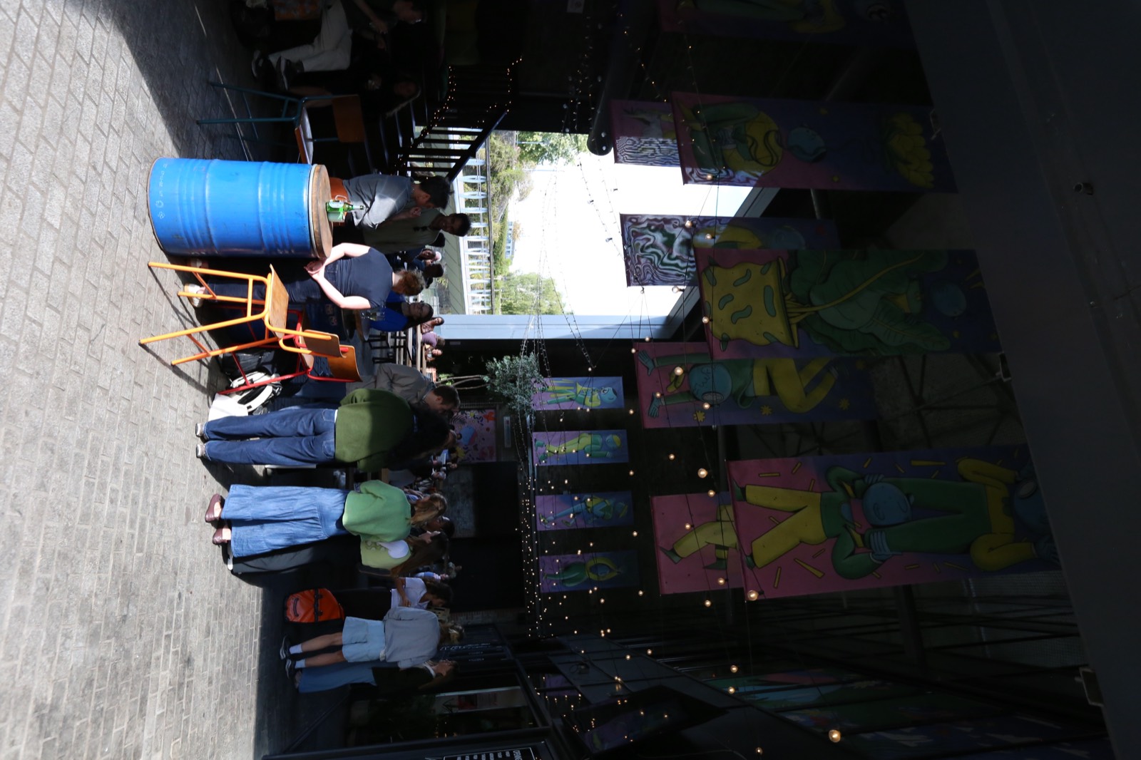 A lively Bristol spot on a sunny afternoon