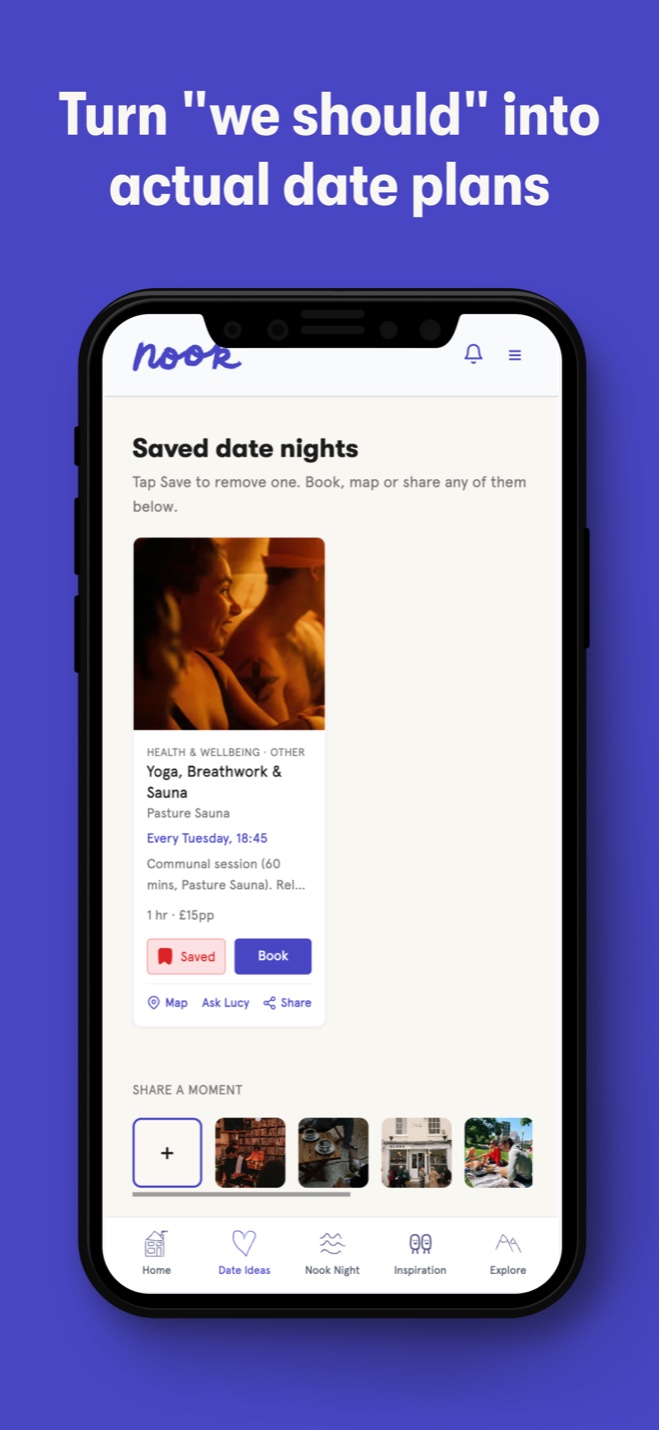 Turn "we should" into actual date plans